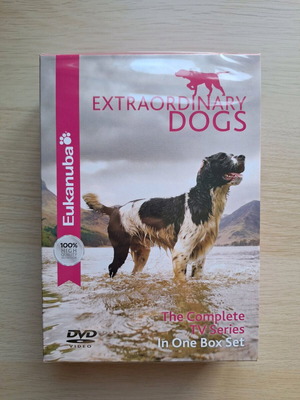 Extraordinary Dogs DVD καινούργιο, πλήρης τηλεοπτική σειρά ντοκιμαντέρ