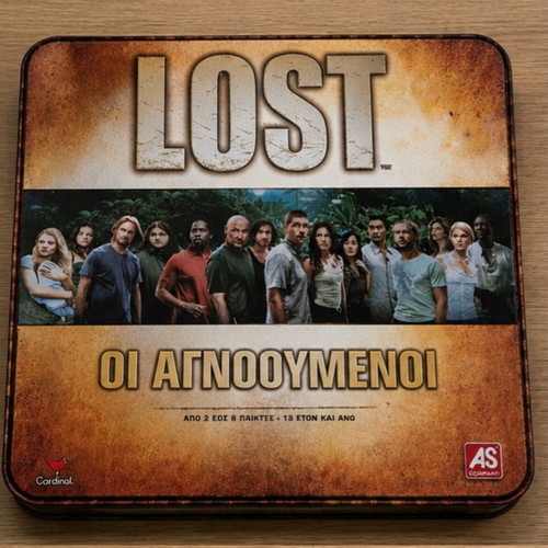 Lost board game The Missing, like new