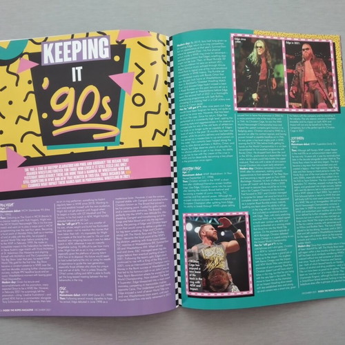 Inside The Ropes issue 15 used Pro-Wrestling Magazine 2021
