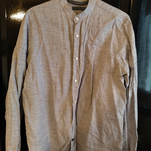 Linen shirt The Bostonians like new, gray, size L