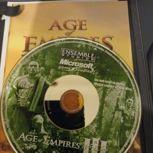 Age of Empires 3 III War Chiefs PC used