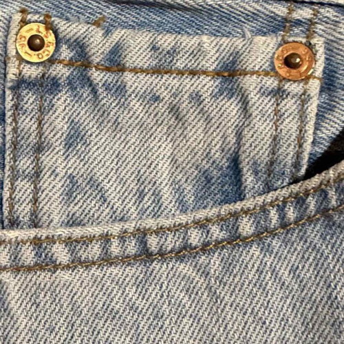 Levi's 501 women's denim shorts W29 like new, light blue