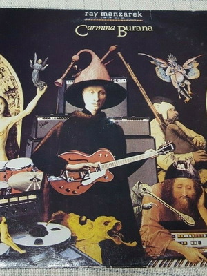 Ray Manzarek Carmina Burana LP μεταχειρισμένο, ηλεκτρονική, Ελλάδα 1985