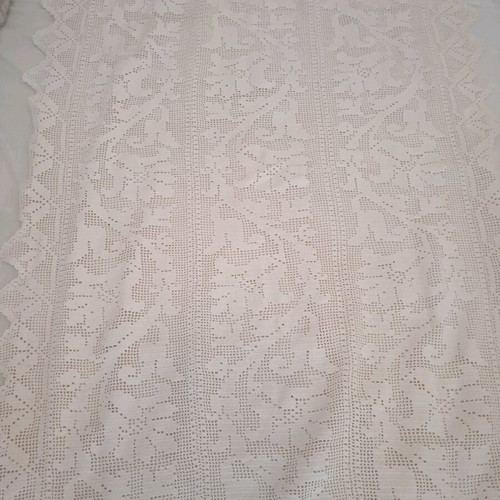 Handmade Cretan Lace Tablecloth 120x80 cm new