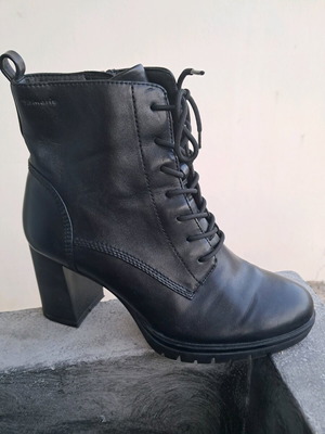 Tamaris ankle boots 38 black like new