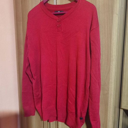 Red men's sweater Grey Connection like new, size L