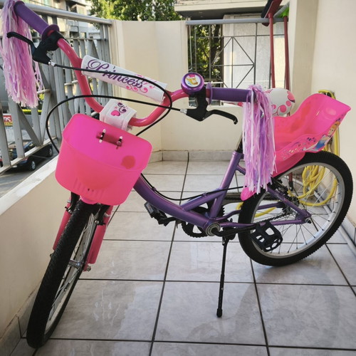 Style Princess 20” Kids Bicycle like new, pink and purple