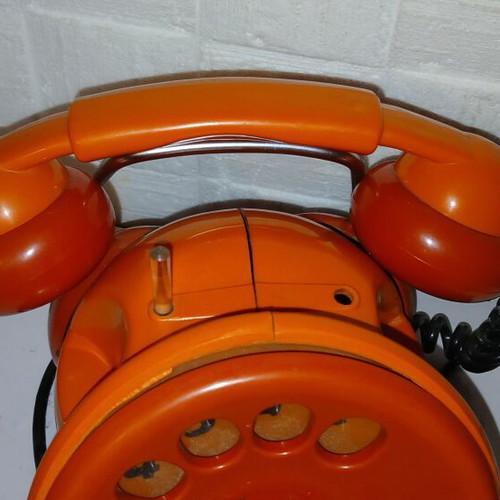 Vintage Bobo rotary dial telephone, 1970s
