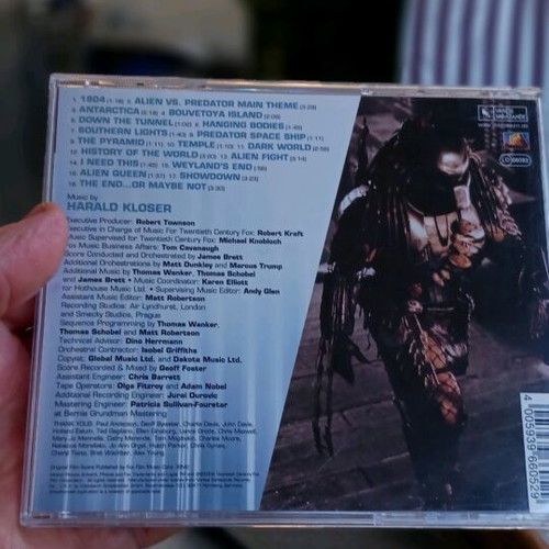 Alien vs Predator OST CD used