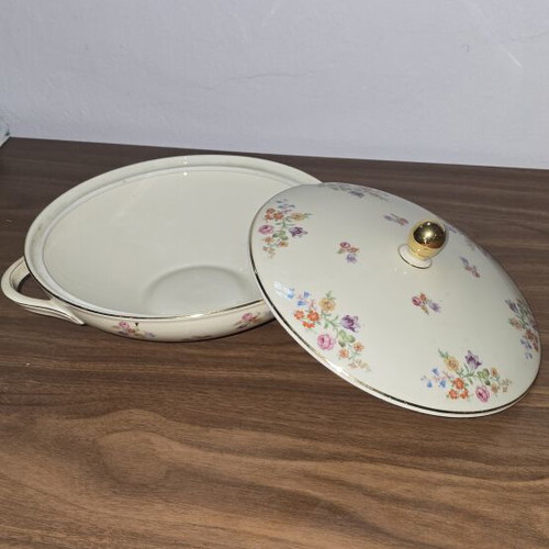 Mitterteich Bavaria Vintage Porcelain Soup Tureen Like New