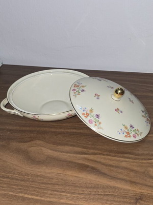 Mitterteich Bavaria Vintage Porcelain Soup Tureen Like New