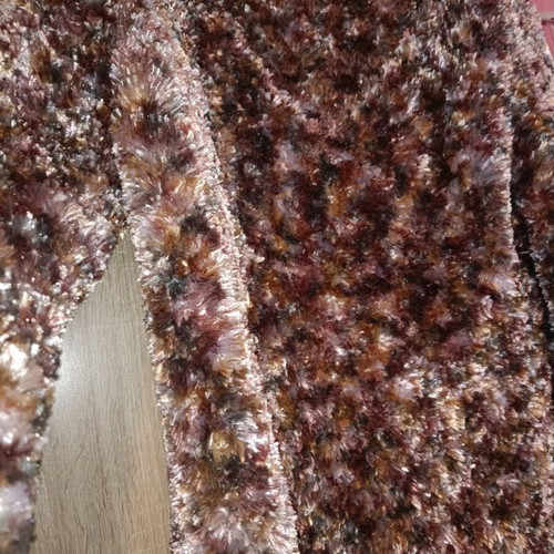 Handmade 100% fluffy multicolor blouse new