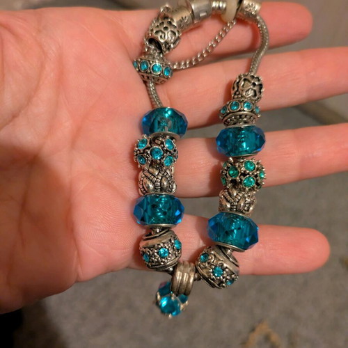 Constellation women's bracelet new, blue turquoise