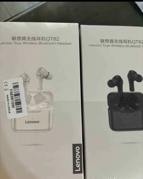 Ακουστικά ασύρματα Lenovo QT82 σφραγισμένα μαύρα