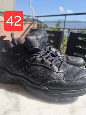 Adidas Strutter athletic shoes new, size 42, black