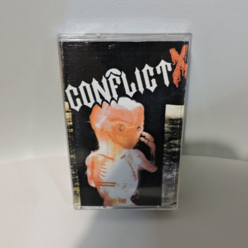 Conflict-X cassette tape used, death metal 1994