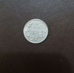 Luxembourg 1963 25 Centims coin