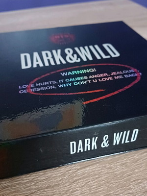 BTS Dark & Wild Album KPOP σε άριστη κατάσταση