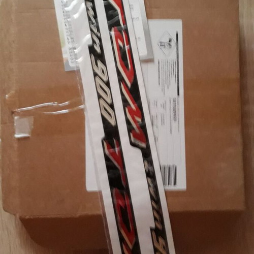 Yamaha Tdm900 embossed fairing stickers new