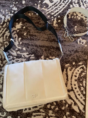Parfois beige bag used with shoulder and crossbody strap
