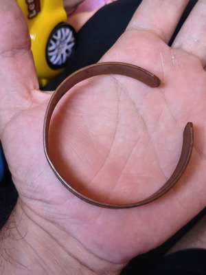 Vintage copper bracelet