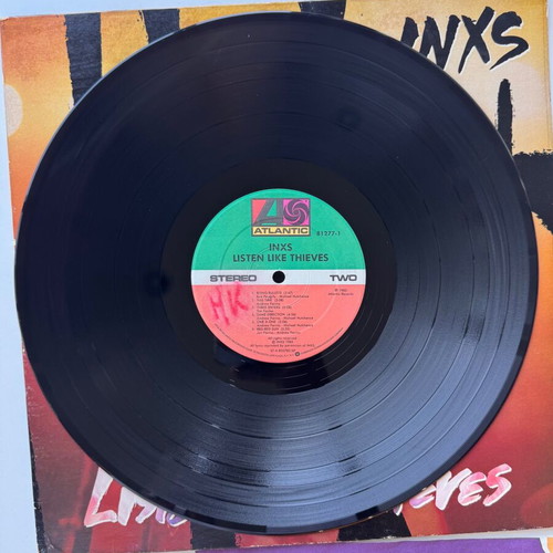 INXS Listen Like Thieves LP used, 1st US gatefold