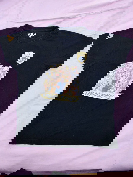 t-shirt ΑΕΚ basketball κυπελλούχος Ελλάδας 2020 νούμερο 12 ετών