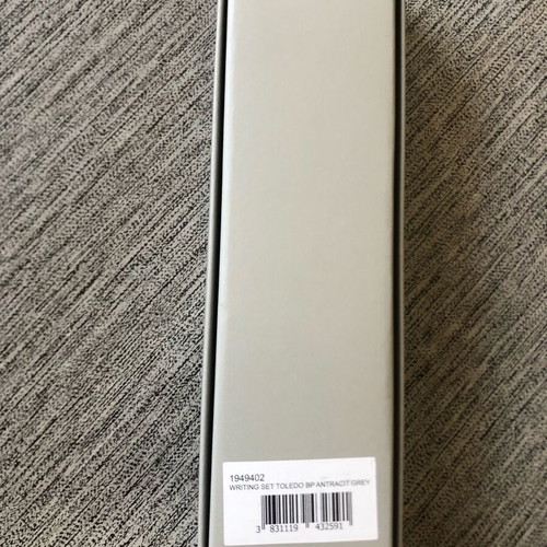 Wellington Toledo ballpoint pen new, grey metal body