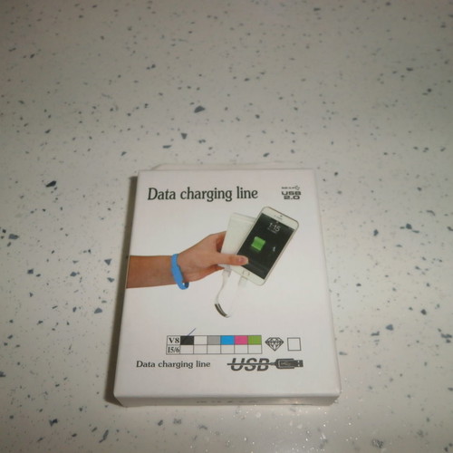 Mini USB bracelet charging and data transfer cable new