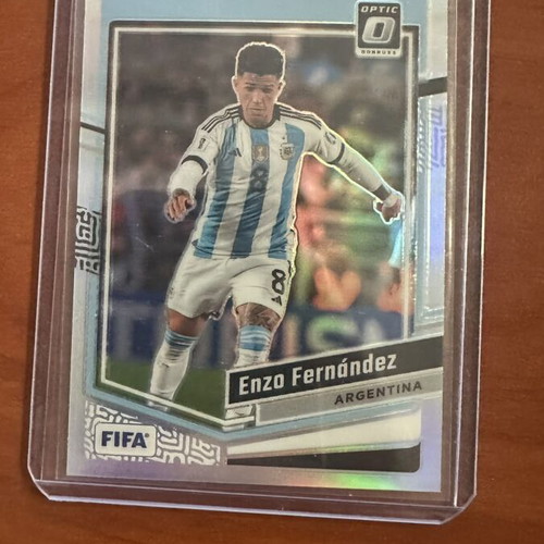 Panini Donruss 23-24 Enzo Fernandez Silver Optic card