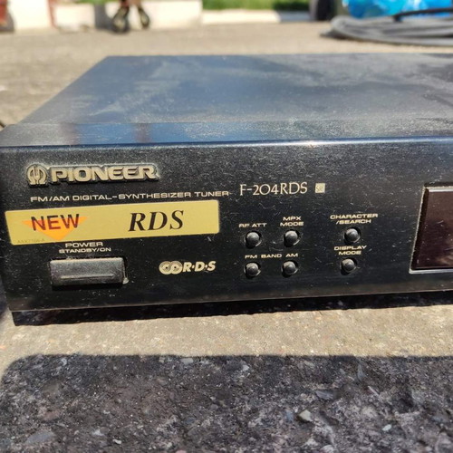 Pioneer radio used