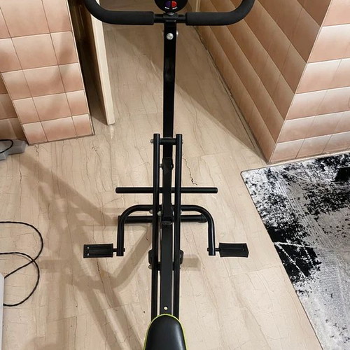Folding stationary exercise bike like new