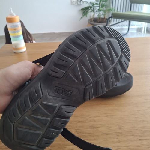 Teva sandals platforms like new, black, size 40