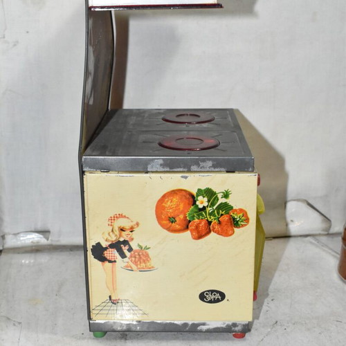 SoLpA Absorder vintage children's kitchen used, retro 60s toy