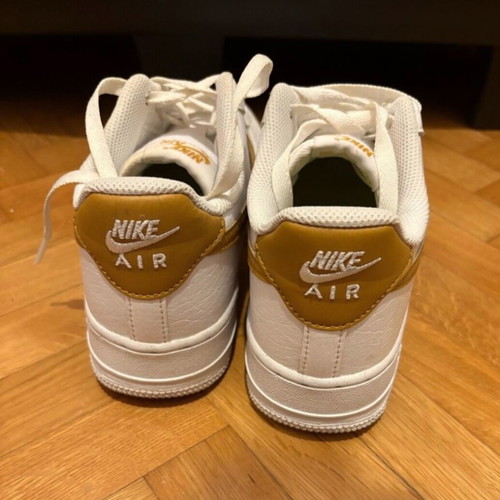 Nike Air Force 1 athletic shoes like new, size 38.5, white