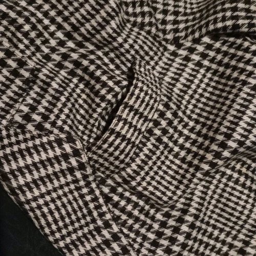 Houndstooth pattern blazer jacket used, checkered design