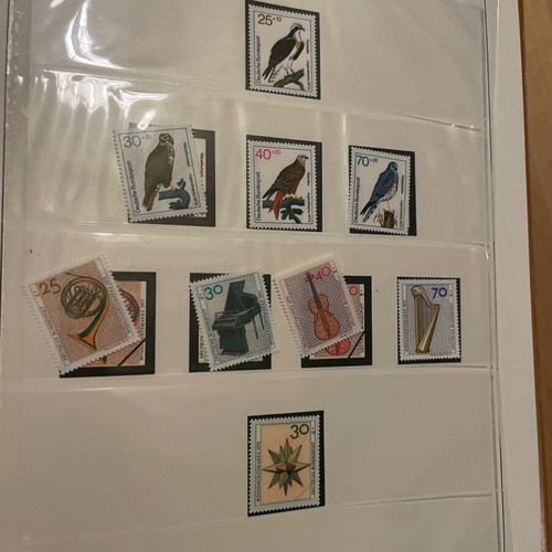 German stamps 1971-1980 like new