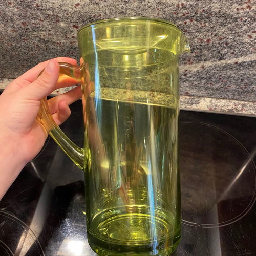 Pitcher new, hard plastic very high quality