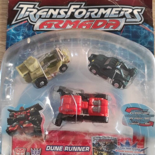Transformers Armada Mini Con figures like new with comic