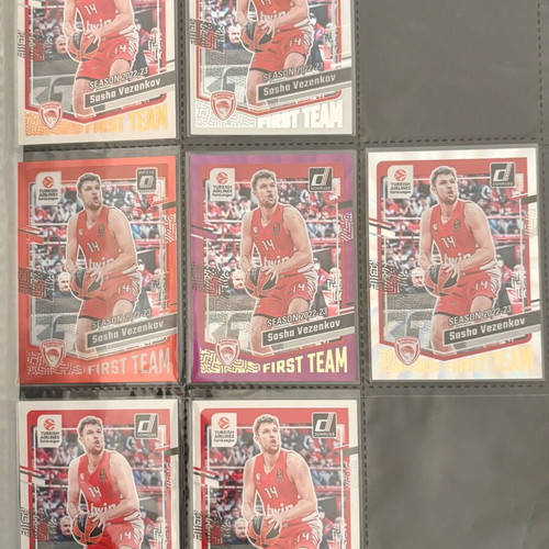 2023-24 Panini Donruss Euroleague Team Rainbow 134 Cards like new