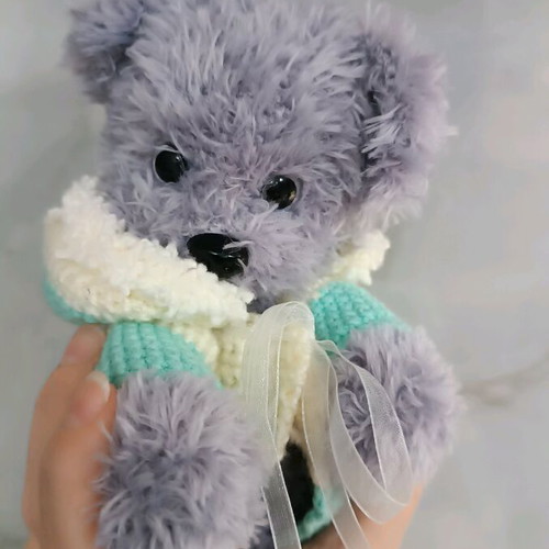 Handmade puppy new with movable head and legs