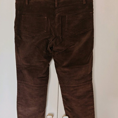 Corduroy women's pants Mara’s Collection brown like new, size L