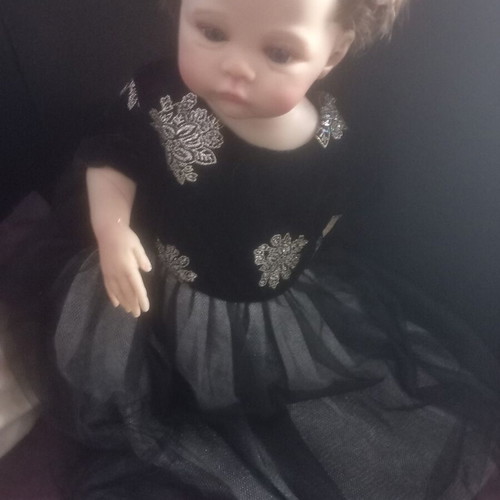 Two in a Castle baby festive dress 24M, velvet with tulle skirt
