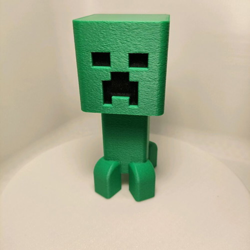 Minecraft Creeper τρισδιάστατη εκτύπωση καινούργια, ύψος 12 εκατοστά
