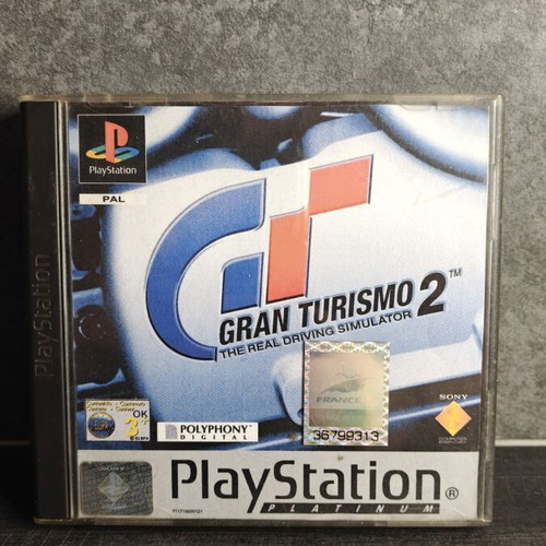 Gran Turismo 2 PlayStation 1 game, complete discs and manuals