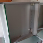 Bathroom mirror cabinet like new, 76×70×15 cm