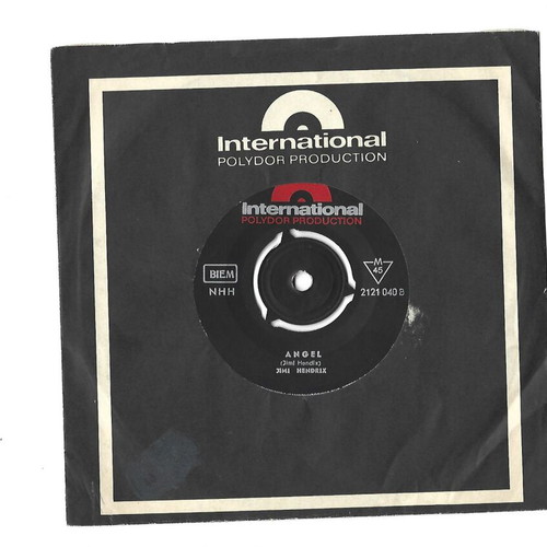 Jimi Hendrix Angel record used, rare