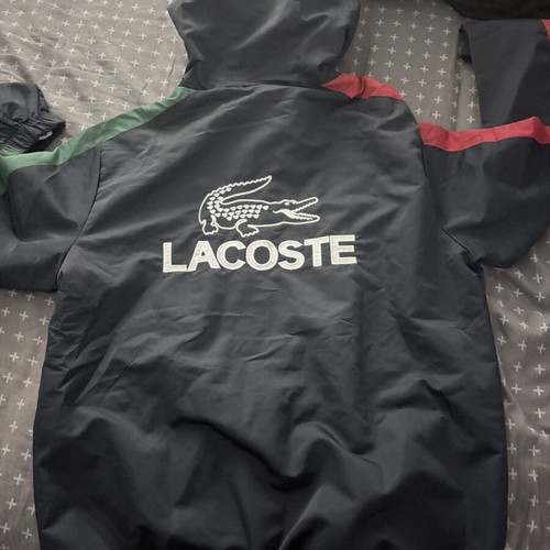 Lacoste jacket new, size M, multicolor
