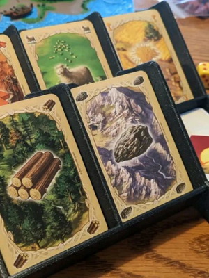 Card holder for the board game The Settlers of Catan new