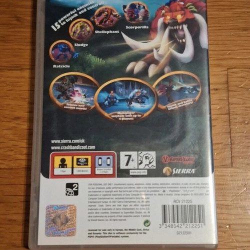 Crash of the Titans PSP game